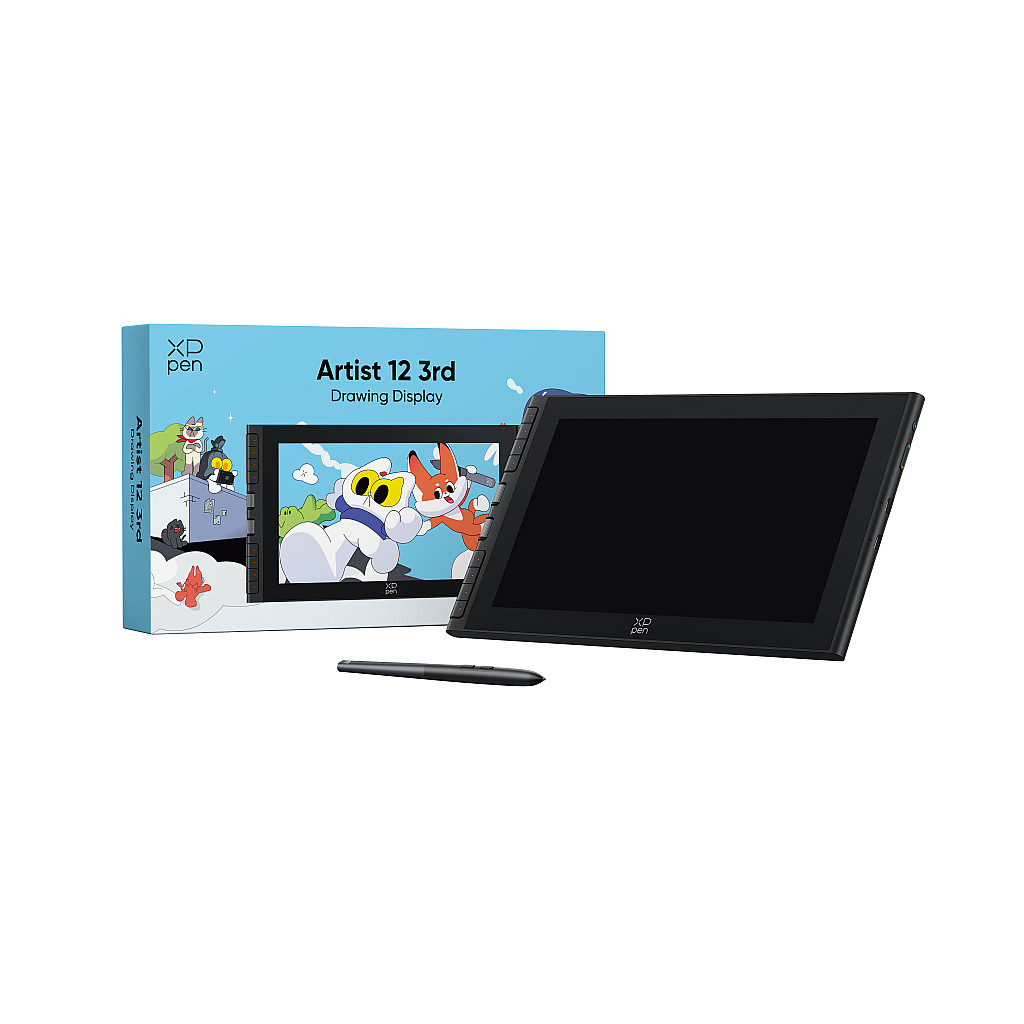XPPen Artist12 3rd - BLACK - CD121FH | DGtizers
